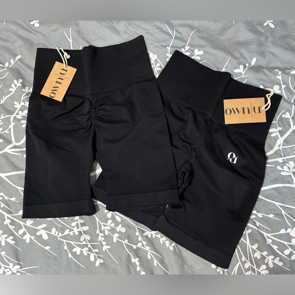 Lot of 2 SCULPT Fit Seamless Shorts by OWNU